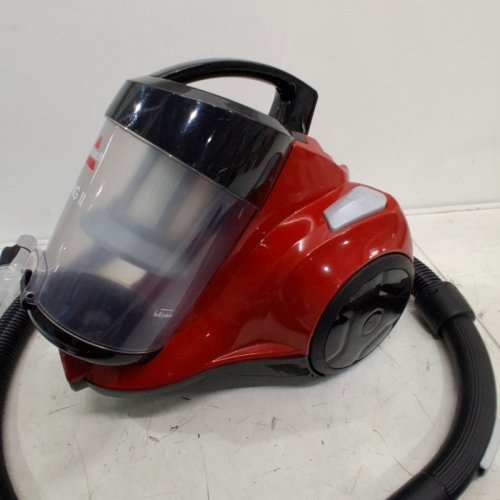 BISSELL ZING II BAGLESS CANISTER VACUUM CLEANER WITH CREVICE TOOL - RED/BLACK (MODEL: 21565) image 4