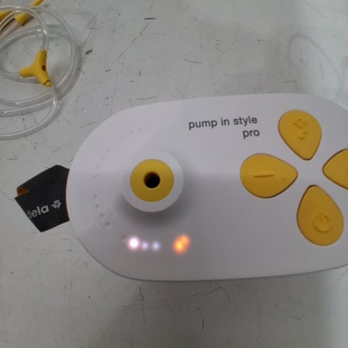 13PC MEDELA PUMP MAXFLOW IN STYLE DOUBLE ELECTRIC BREAST PUMP - 21 MM/24 MM SHIELDS - GREY image 2