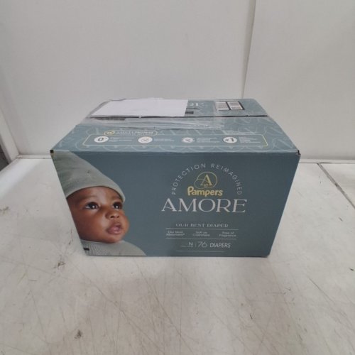 76PK PAMPERS AMORE FRAGRANCE FREE DIAPER - NEWBORN image 4