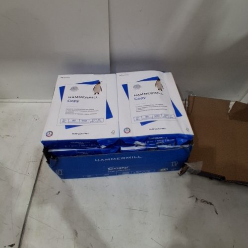 4000PK HAMMERMILL PRINTER PAPER 20 LBS - 11" X 8.5" - WHITE image 2