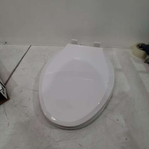 KOHLER CACHET ELONGATED TOILET SEAT - FITS BOWLS 18-5/8" - CREAM WHITE (MODEL: 4636-RL-0) image 2