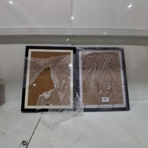 2PC DIAMOND PAINTING FRAMES - 35 X 45 - BLACK AND WHITE image 3