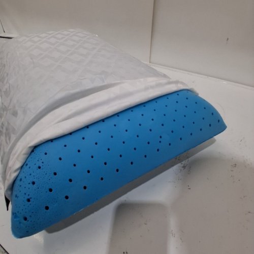 MALOUF Z ZONED ACTIVEDOUGH MID LOFT PILLOW INFUSED WITH TEMPERATURE REGULATING GEL - QUEEN - WHITE (MODEL: ZZQQMPZG) image 3