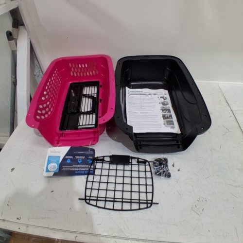 PETMATE TWO DOOR PET KENNEL - MAX 10LBS - PINK image 5