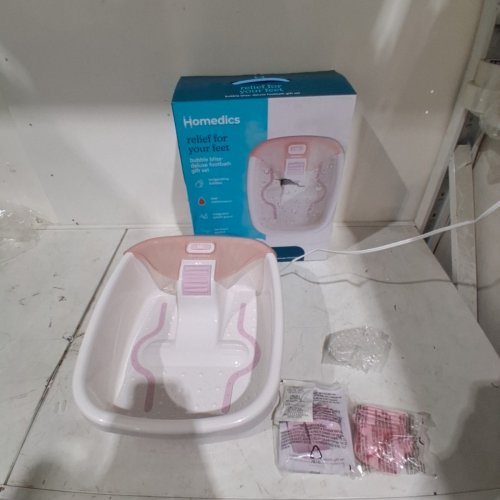 HOMEDICS BUBBLE BLISS FOOT SPA PINK image 3
