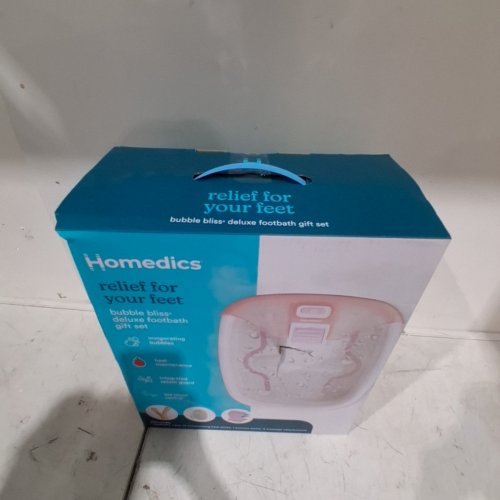 HOMEDICS BUBBLE BLISS FOOT SPA PINK image 4