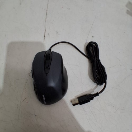 TECKNET USB WIRED MOUSE, 6-BUTTON CORDED MOUSE WITH 4 ADJUSTABLE DPI(6400/3200/1600/1000) - 1.5M CORD - BLACK (MODEL:‎TK-EMS0140 image 3