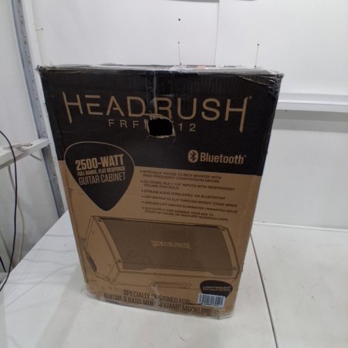 HEADRUSH FULL-RANGE FLAT-RESPONSE POWERED GUITAR CABINET/BLUETOOTH SPEAKER - 2500W - BLACK - (MODEL:FRFR-112 MKII) image 8