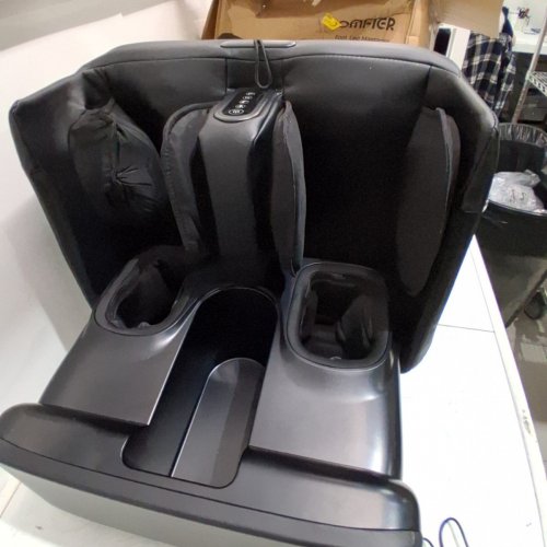 CONFIER 2-IN-1 FOOT AND CALF MASSAGER & FOOT REST - BLACK - (MODEL:CF-5001-CA) image 5