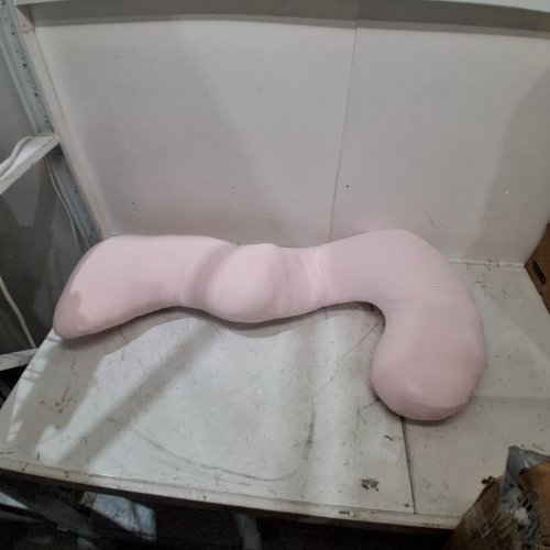 MELLOW BODYALIGN COOLING BODY PILLOW WITH LEG SUPPORT - PINK image 2