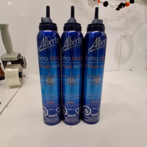 3 ALBERTO EUROPEAN EXTRA HOLD STYLING MOUSSE - 226 G EACH image 3