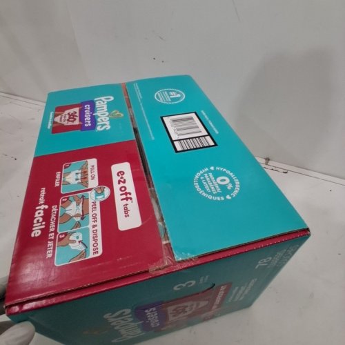 78PK PAMPERS CRUISERS 360˚ FIT DISPOSABLE BABY DIAPERS WITH LEAKPROOF STRETCHY WAISTBAND - SIZE 3 image 2