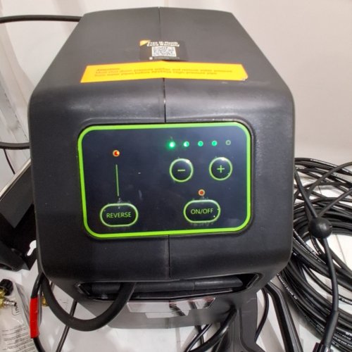 SWIPE SMITH WALL MOUNTED HIGH PRESSURE WASHER - 100FT - BLACK image 2