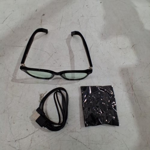 AI SMART WIRELESS BLUETOOTH SUNGLASSES - BLACK (MODEL: M03) image 3