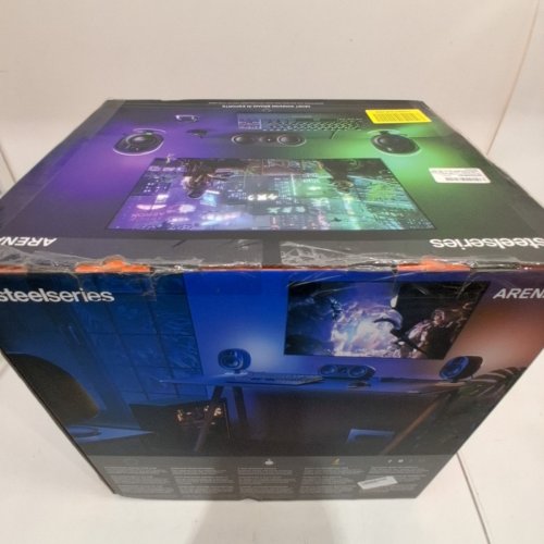STEELSERIES ARENA 9 ILLUMINATED 5.1 GAMING SPEAKERS WITH 5.1 USB SURROUND SOUND, WIRELESS REAR SPEAKERS, 2-WAY SPEAKER DESIGN, SUBWOOFER, REACTIVE RGB LIGHTING (MODEL: 61547) image 2