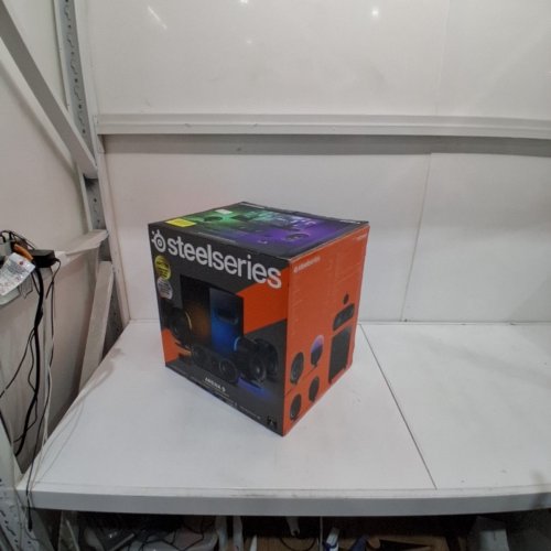 STEELSERIES ARENA 9 ILLUMINATED 5.1 GAMING SPEAKERS WITH 5.1 USB SURROUND SOUND, WIRELESS REAR SPEAKERS, 2-WAY SPEAKER DESIGN, SUBWOOFER, REACTIVE RGB LIGHTING (MODEL: 61547) image 5