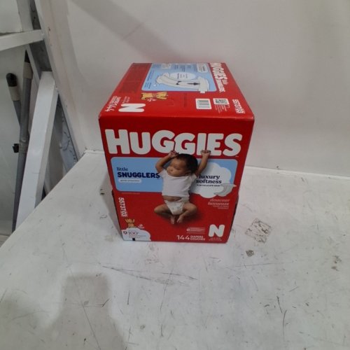 144PK HUGGIES DISNEY BABY LITTLE SNUGGLERS BABY DIAPERS - SIZE NEWBORN (UP TO 10 LBS) - WINNIE THE POOH image 2