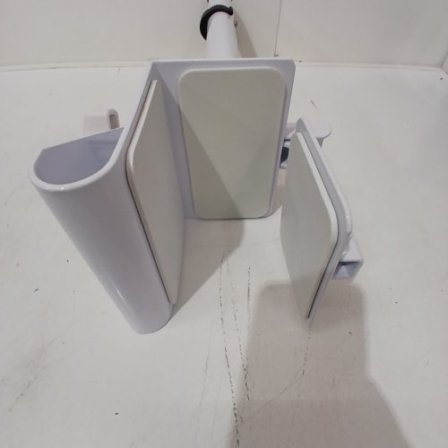 DRIVE MEDICAL ADJUSTABLE BATHTUB SAFETY RAIL TOOL-FREE CLAMP MOUNT – 300LBS CAPACITY – WHITE/BLACK (MODEL: RTL12036-ADJ) image 6