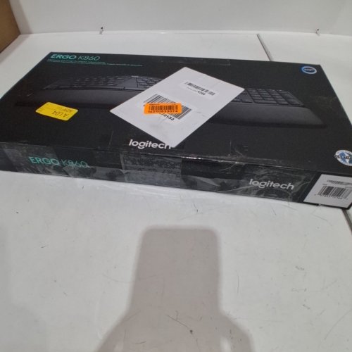 LOGITECH ERGO K860 BLUETOOTH WIRELESS ERGONOMIC KEYBOARD WITH BUILT-IN WRIST REST AND UNIFYING RECEIVER (MODEL:‎ YR0072) image 7