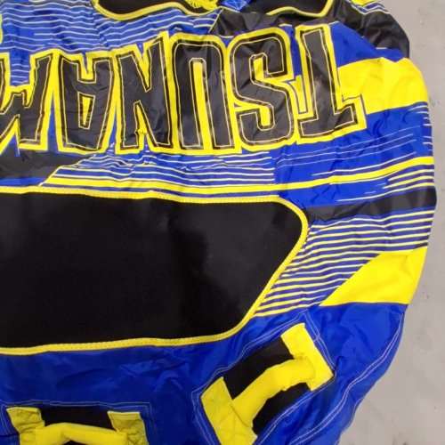 BPS TSUNAMI 3 TOWABLE TUBE - 3-PERSON - 510LBS MAX - BLUE/YELLOW image 5