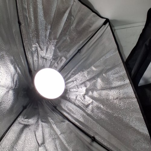 2PK SKYTEX SOFTBOX LED LIGHTING KIT WITH CARRYING BAG - 85W - 2700-6400K - BLACK (MODEL: LED570) image 2