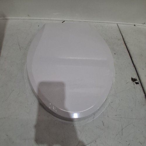 KOHLER CACHET ELONGATED TOILET SEAT - FITS BOWLS 18 5/8" - WHITE image 3