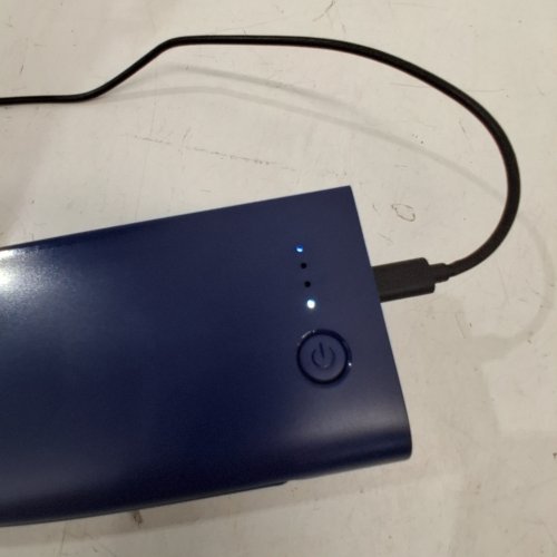 PORTABLE SMALL USB DESK PERSONAL TOWER FAN - BLUE (MODEL: CT-106) image 2