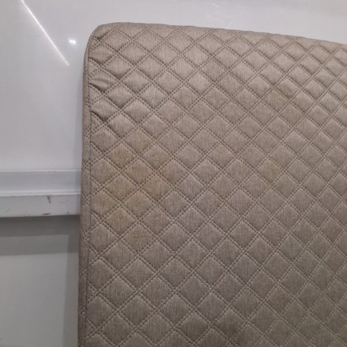 BABY BASSINET BEDSIDE SLEEPER FOR BABY WITH WHEELS AND STORAGE BASKET - 35.6" X 21" X 32" - BEIGE / BROWN (MODEL : WW001) image 3