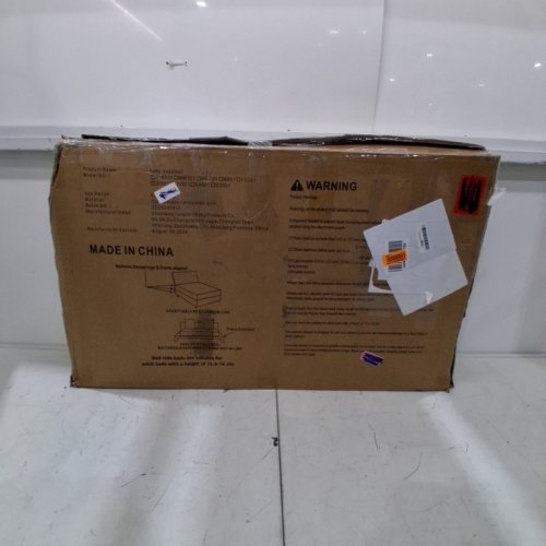 BABY BASSINET BEDSIDE SLEEPER FOR BABY WITH WHEELS AND STORAGE BASKET - 35.6" X 21" X 32" - BEIGE / BROWN (MODEL : WW001) image 5