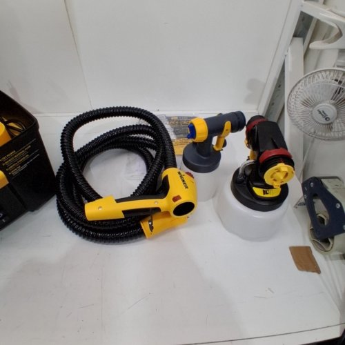 WAGNER SPRAYTECH FLEXIO 5000 STATIONARY HVLP PAINT SPRAYER SET - BLACK/GREY (MODEL : 0529128) image 4