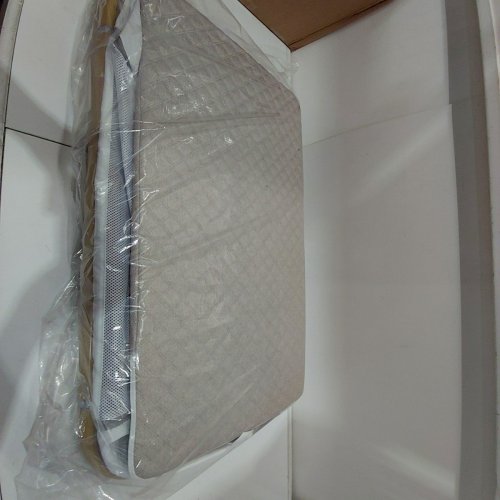 MARISERENITY BESIDE BABY BASSINET WITH ROCKING SLEEPER, ADJUSTABLE HEIGHT WITH WHEELS - KHAKI / WOODGRAIN - (MODEL: QWM-001) image 2