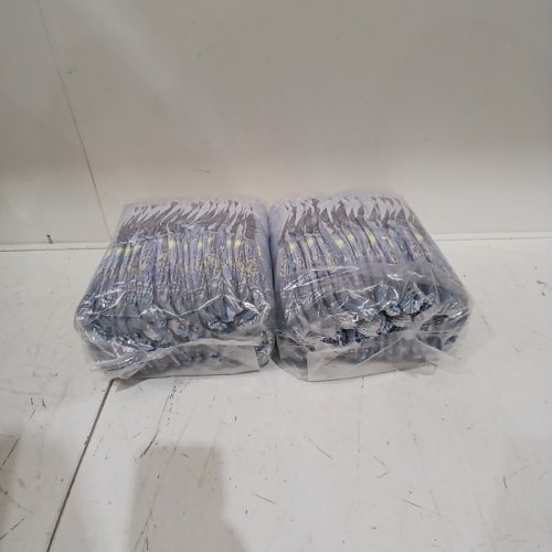 39PK UNISEX YOUTHS NINJAMAS NIGHTTIME UNDERWEAR WITH ODORMASK & ALL-NIGHT LEAK PROTECTION - LARGE - BLUE//WHITE image 3