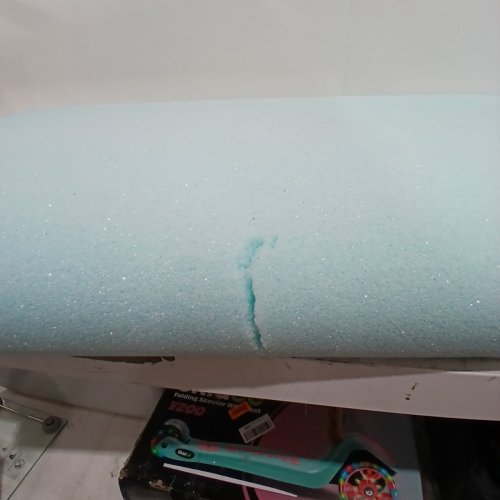 LINENSPA THICK GEL INFUSED MEMORY FOAM MATTRESS TOPPER - 3" QUEEN - BLUE (MODEL: LS30QQ30GT) image 3