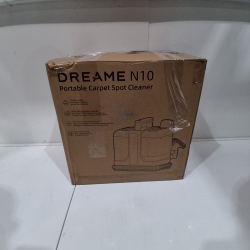 DREAME PORTABLE CARPET AND UPHOLSTERY CLEANER WITH 1.6 L LARGE WATER TANK - BLACK - (MODEL:N10) image 5