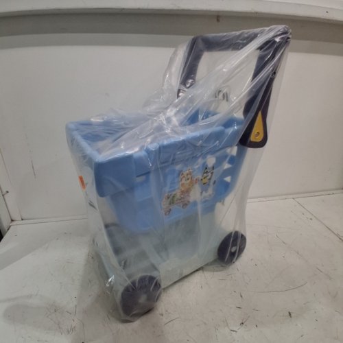 BLUEY THE SHOPPING TROLLEY AND GROCERY ACCESSORIES - 19.3" - BLUE image 6