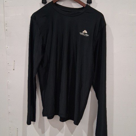 MEN'S OZARK TRAIL LONG SLEEVE SHIRT - MEDIUM - BLACK image 2