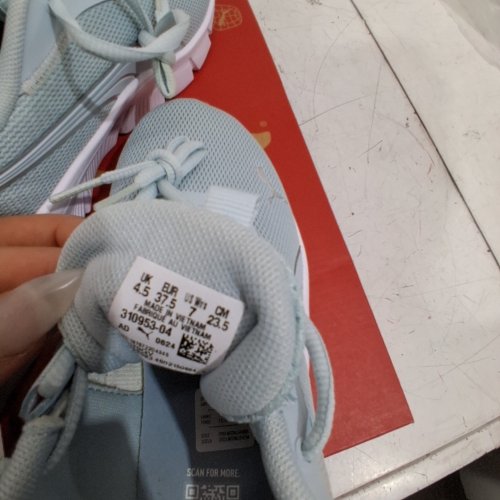 WOMEN'S PUMA FOCUS LITE SNEAKERS / RUNNING SHOES - SIZE 7 - LIGHT BLUE/WHITE (STYLE : 1788340) image 4