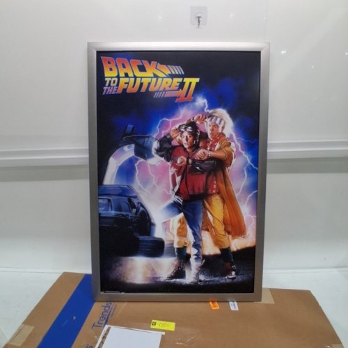 TRENDS BACK TO THE FUTURE PART II FRAMED MOVIE POSTER - MULTICOLOR (ITEM: 18369) image 3