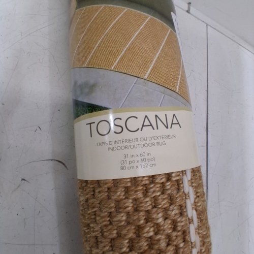 GERTMENIAN TOSCANA COLLECTION CEYLON OUTDOOR AREA RUG - 31" X 60" - BEIGE image 3