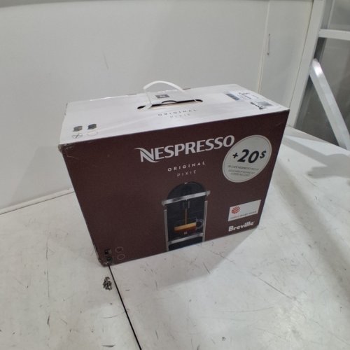 NESPRESSO BY BREVILLE 19-BAR PIXIE ESPRESSO MAKER - TITAN GREY (MODEL#: BEC430TTN) image 6