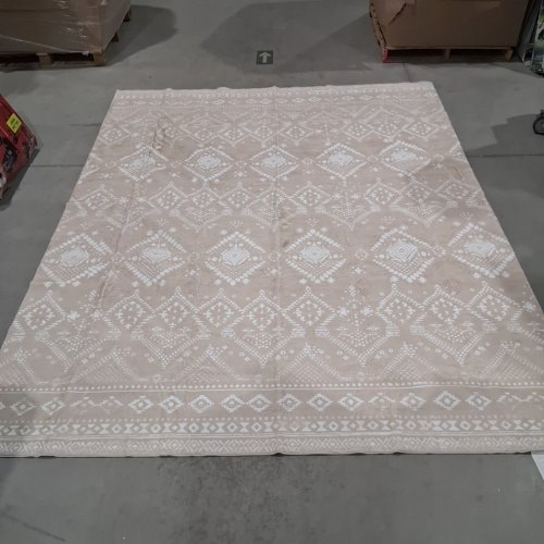 SONGMICS HOME AREA RUG - 8FT X 10FT - CAPPUCCINO BEIGE - (MODEL: UTAR210L01) image 2