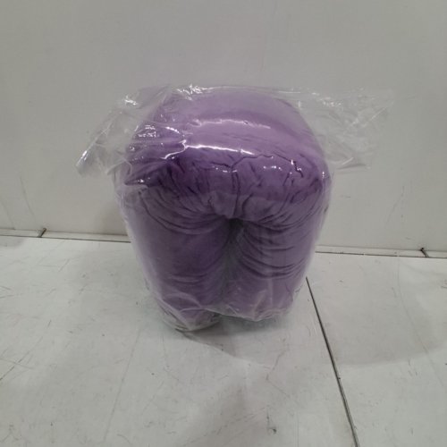 RECTANGULAR MEDITATION PILLOW - 27.5" X 8" X 8" - PURPLE image 4