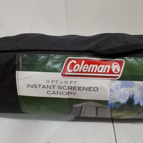 COLEMAN INSTANT SCREEN HOUSE - 11FT X 11FT - GREY (MODEL: 2000036712) image 5