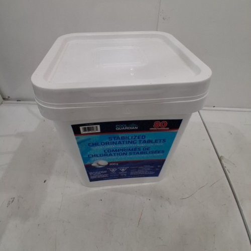 80PK POOL GUARDIAN KOREX STABILIZED CHLORINATING TABLETS - 16KG (MODEL:1986939) image 2