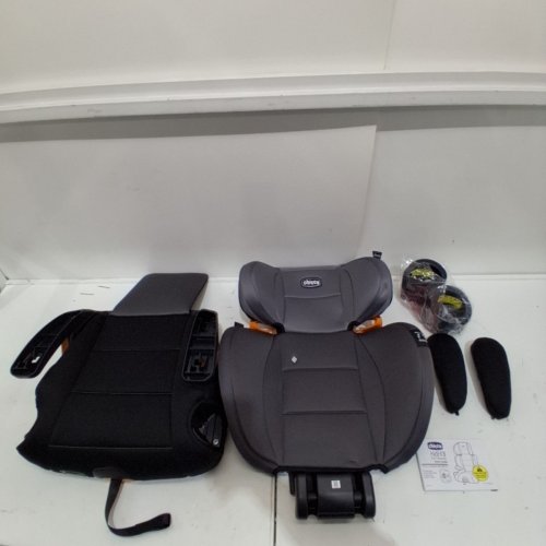 CHICCO KIDFIT ADJUSTABLE HIGH-BACK BOOSTER SEAT - 4-10 YEARS - 38" TO 57" -100LBS MAX- SHADOW/GREY (MODEL: 8708927) image 3