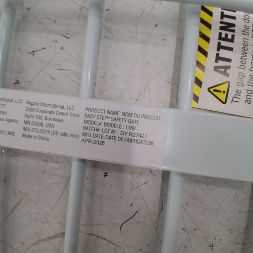 REGALO EASY STEP SAFETY GATE - 29"- 38.5" - WHITE (MODEL : 1160-DS) image 3