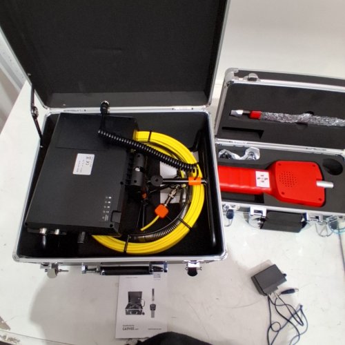 GARVEE PIPE INSPECTION SYSTEM - 512HZ LOCATOR, 165FT PIPELINE INSPECTION CAMERA - YELLOW/RED (ITEM: QN5KD/QN5KE) image 3