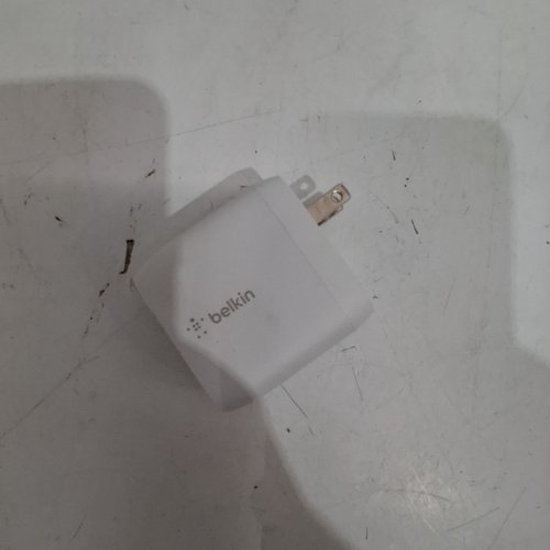 BELKIN BOOSTCHARGE USB-C WALL CHARGER WITH DUAL PORTS - FAST CHARGE SUPPORT - 24W - WHITE (MODEL: WCB002DQ V2) image 3