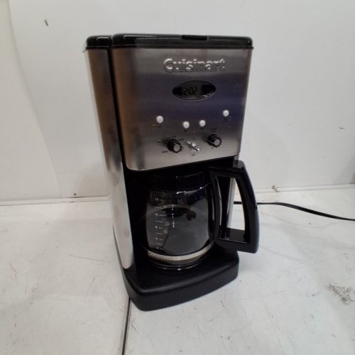 CUISINART BREW CENTRAL PROGRAMMABLE COFFEE MAKER - 12 CUP GLASS CARAFE - STAINLESS STEEL (MODEL: DCC-1200NASC) image 4