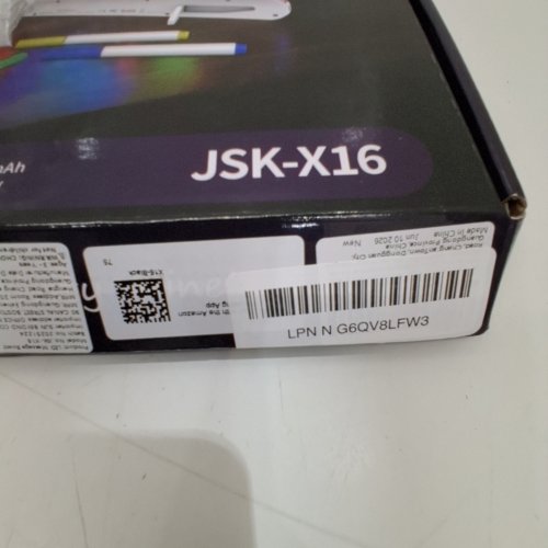 SLOTHCLOUR RECHARGEABLE LED DRAWING BOARD WITH 14 LIGHT EFFECTS AND BUILT-IN KICKSTAND - 16" - BLACK (MODEL: JSK-X16) image 3
